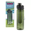 Спортивная бутылка для воды Kamille Зеленый 750мл из пластика KM-2304