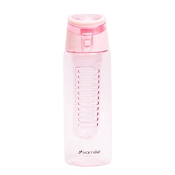 Спортивная бутылка для воды Kamille Розовый 660ml из пластика KM-2303
