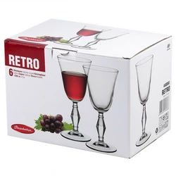 Набор бокалов для красного вина 236мл Retro 440060 (6шт)