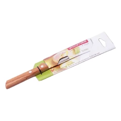 Нож кухонный для чистки овощей Kamille из нержавеющей стали с деревянной ручкой KM-5319