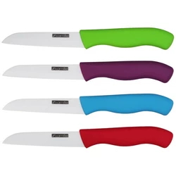 Нож кухонный керамический Kamille для чистки овощей KM-5165