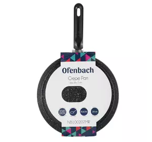 Сковорода блинная Ofenbach 28см с мраморным покрытием  для индукции и газа KM-10(1)0207MR