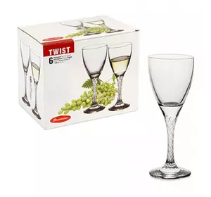 Набор бокалов для белого вина 180мл Twist 44362 (6шт)