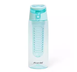Спортивная бутылка для воды Kamille Голубой 660ml из пластика KM-2303