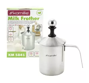 Вспениватель молока Kamille для индукции и газа KM-5841