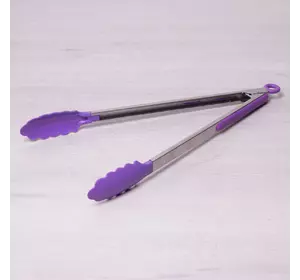 Щипцы нейлоновые 35.5см с ручками из нержавеющей стали